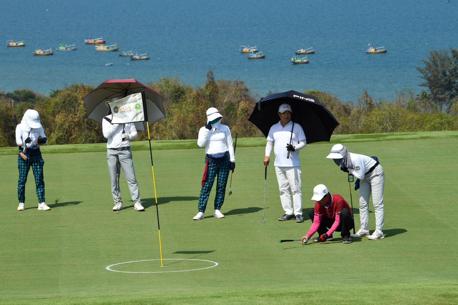 Sân golf PGA Ocean 18 hố độc quyền tại NovaWorld Phan Thiet đã đưa vào vận hành từ tháng 04/2021.