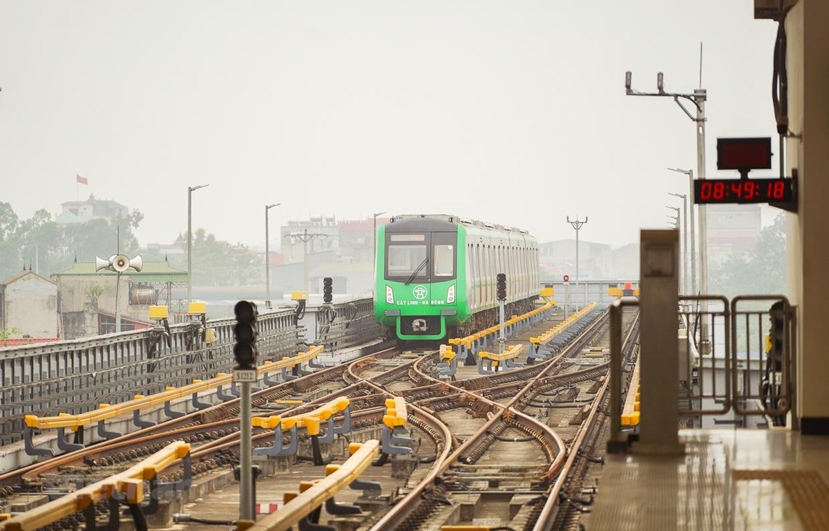 Dự án đường sắt đô thị Cát Linh-Hà Đông sắp được bàn giao cho Hà Nội và vận hành khai thác thương mại.