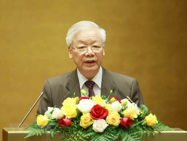 Chủ tịch nước Nguyễn Phú Trọng trình Quốc hội miễn nhiệm chức vụ Thủ tướng Chính phủ đối với ông Nguyễn Xuân Phúc.