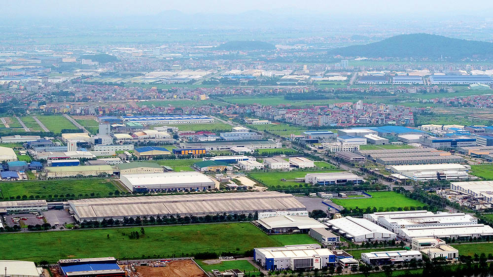 Các khu công nghiệp tại Việt Nam đang là sự lựa chọn của nhiều dự án sản xuất thiết bị công nghệ cao