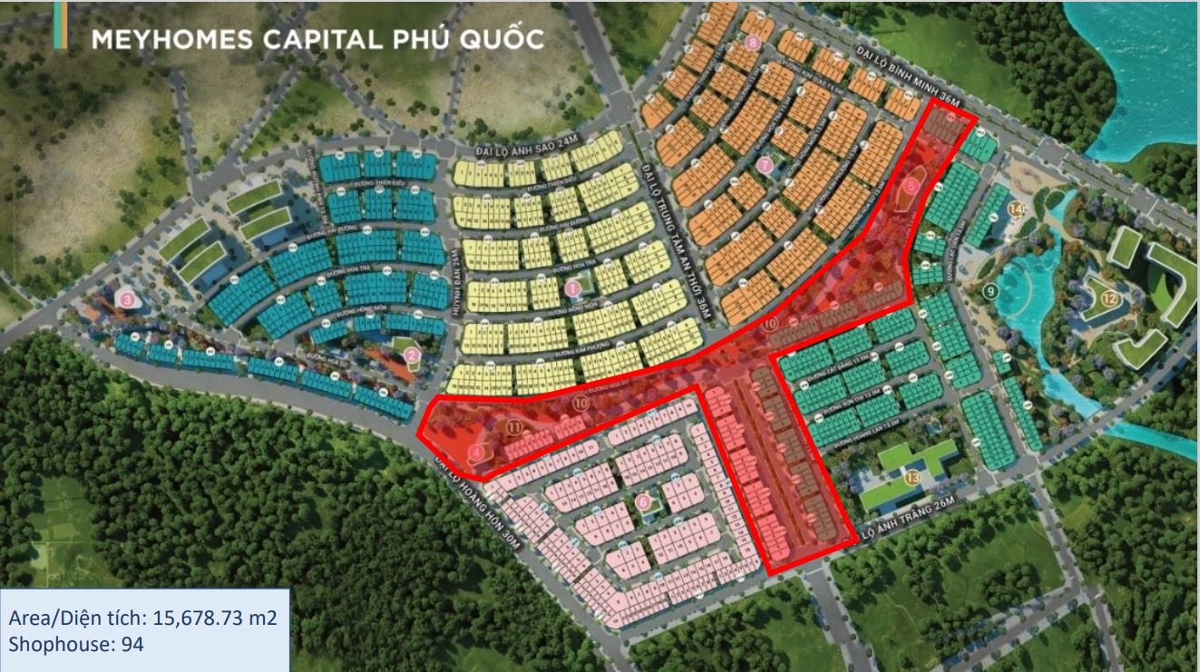 Sẽ xây dựng phố Hàn Quốc tại Meyhomes Capital Phú Quốc 
