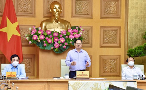 Thủ tướng Chính phủ Phạm Minh Chính chủ trì Hội nghị trực tuyến toàn quốc với các bộ, cơ quan Trung ương và địa phương về đẩy mạnh giải ngân kế hoạch vốn đầu tư công năm 2021