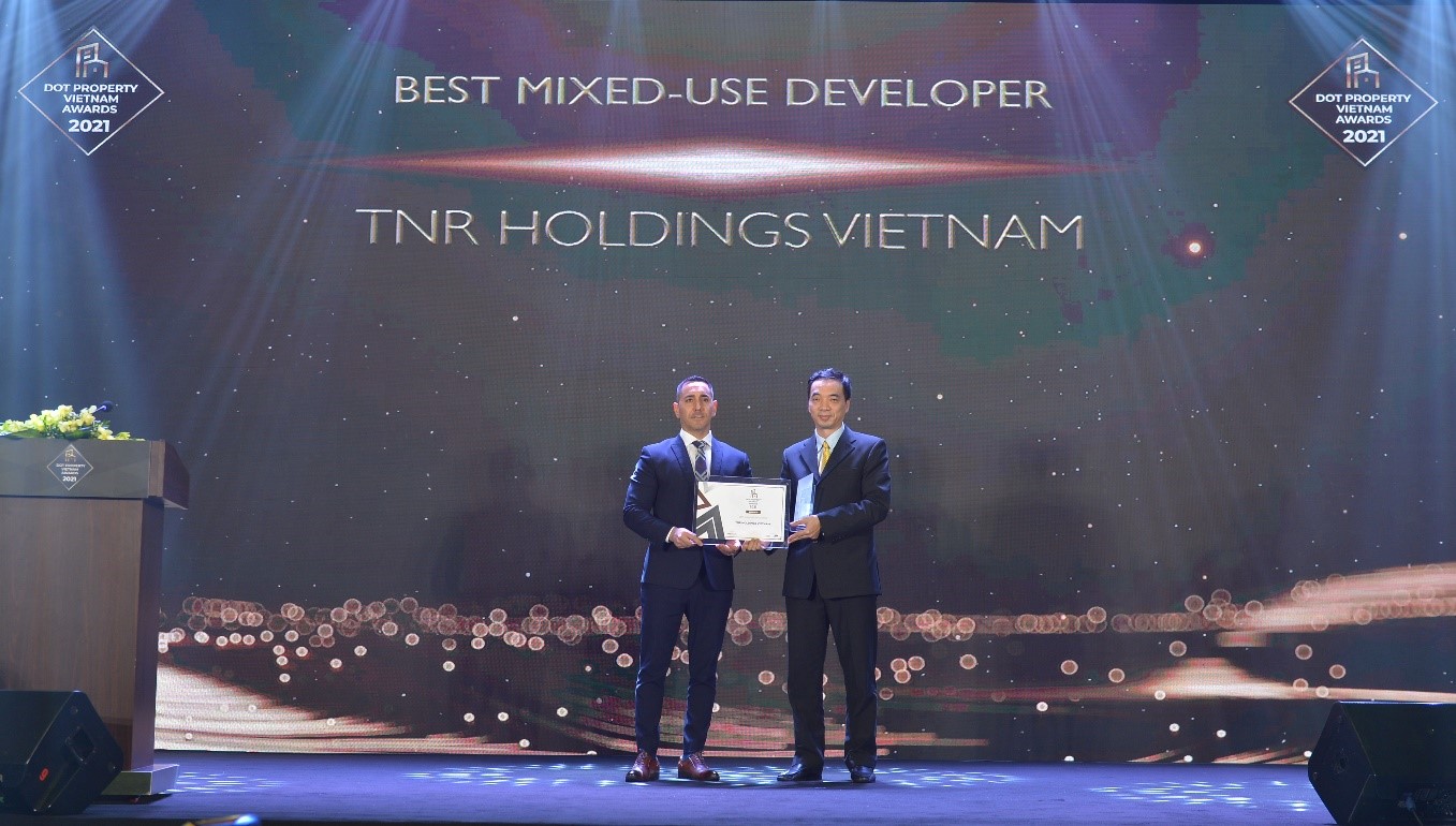 TNR Holdings Vietnam giành cú đúp giải thưởng tại DOT Property Vietnam Award 2021 
