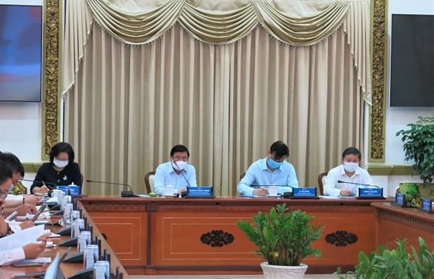 Thường trực Ủy ban Nhân dân Thành phố Hồ Chí Minh chủ trì phiên họp.