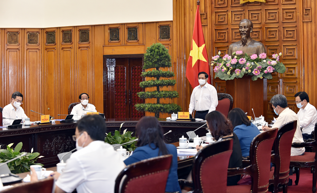  Thủ tướng Phạm Minh Chính: Việc triển khai cơ chế hợp tác công tác phải hết sức sáng tạo, linh hoạt, tỉnh táo, không cứng nhắc, phù hợp với tình hình thực tiễn.