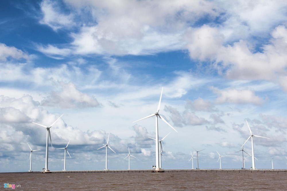 Điện gió Đông Hải, Bạc Liêu - ngành công nghiệp năng lượng xanh tiên tiến nhất thể giới khẳng định vị thế kinh đô năng lượng tái tạo của Châu Á - Thái Bình Dương.