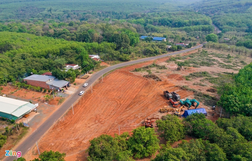 Huyện Hớn Quản, tỉnh Bình Phước vừa trải qua một cơn sốt đất vào đầu năm 2021