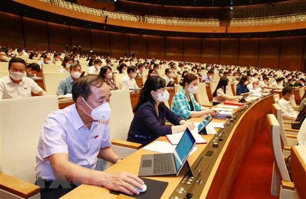 Đoàn đại biểu Quốc hội tỉnh Bắc Ninh tại phiên họp