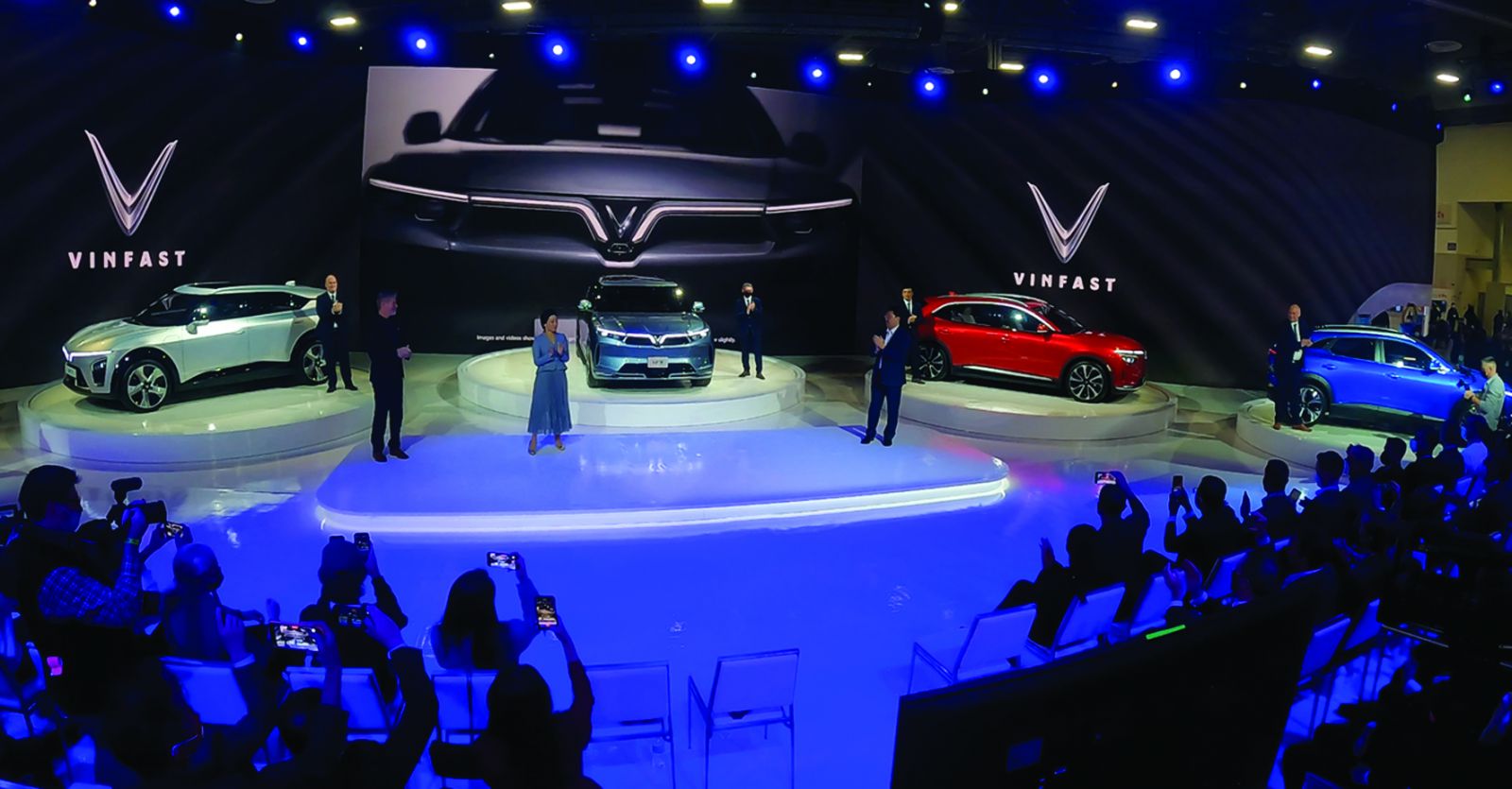 VinFast giới thiệu 5 mẫu xe điện tại CES 2022 thu hút sự chú ý của truyền thông quốc tế