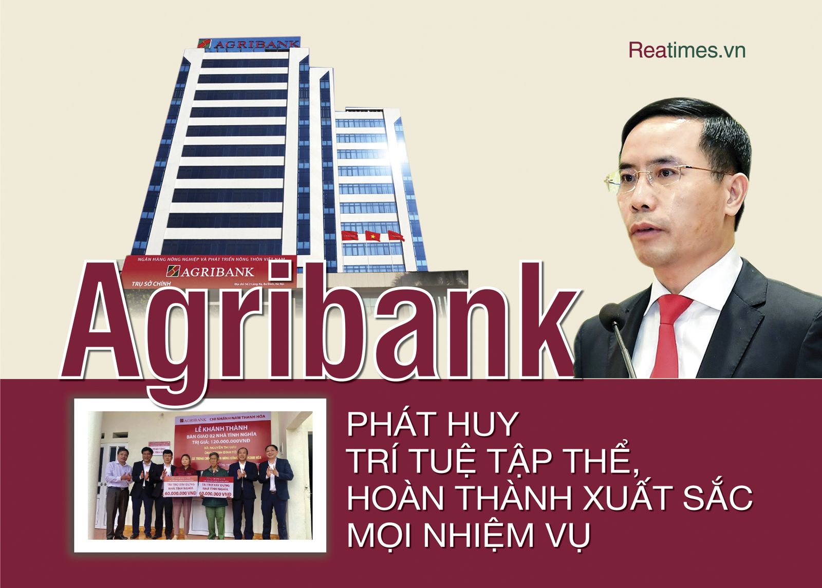 Agribank vượt mọi khó khăn, lập thành tích hướng tới kỷ niệm 35 thành lập