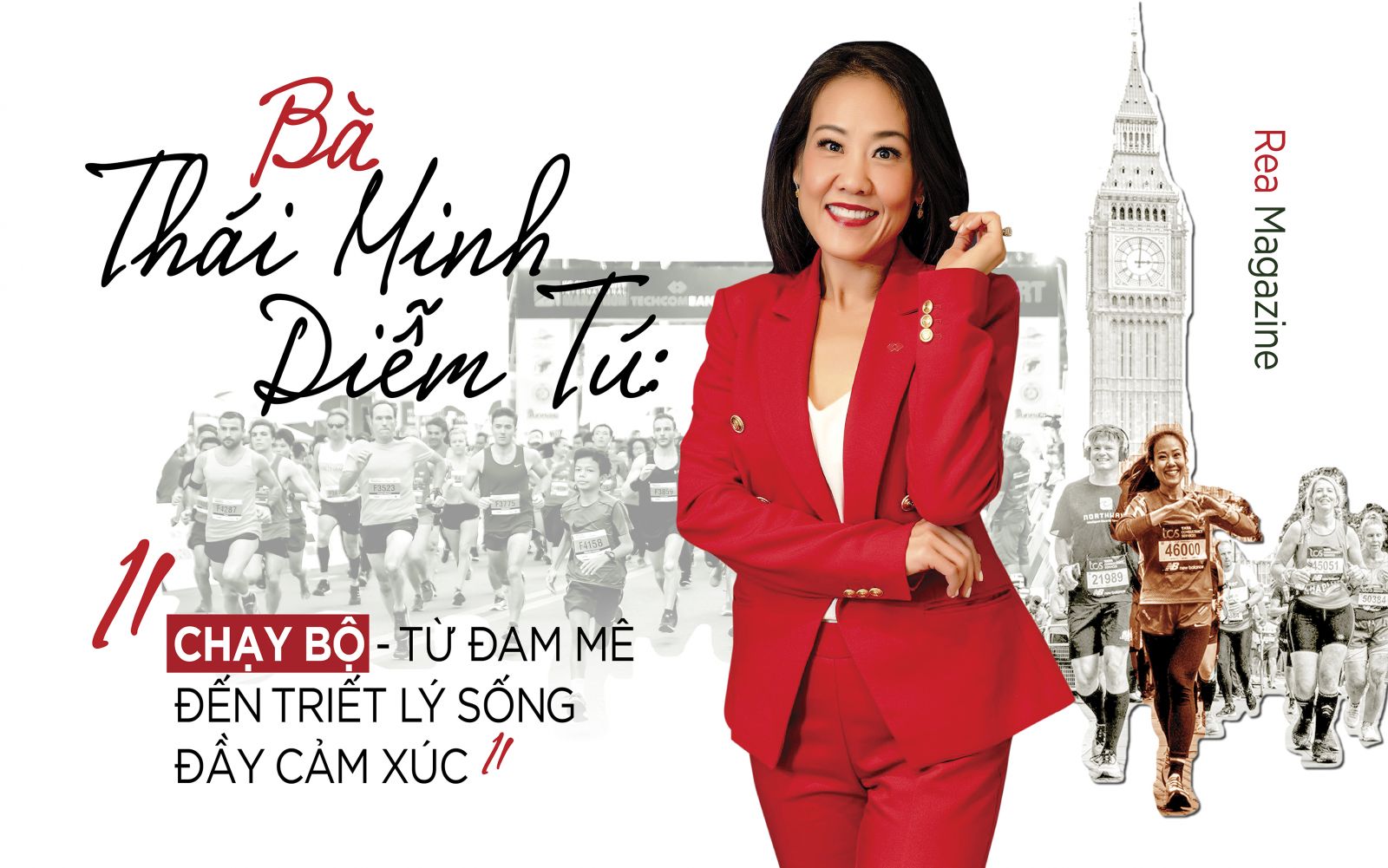 Bà Thái Minh Diễm Tú - Giám đốc Khối Tiếp thị Techcombank: “Chạy bộ - Từ đam mê đến triết lý sống đầy cảm xúc“