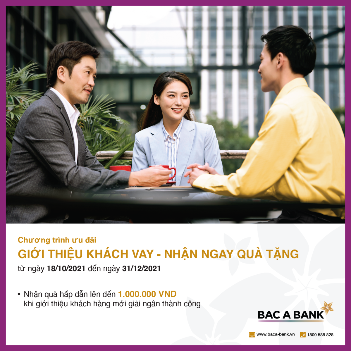 Giới thiệu khách vay BAC A Bank