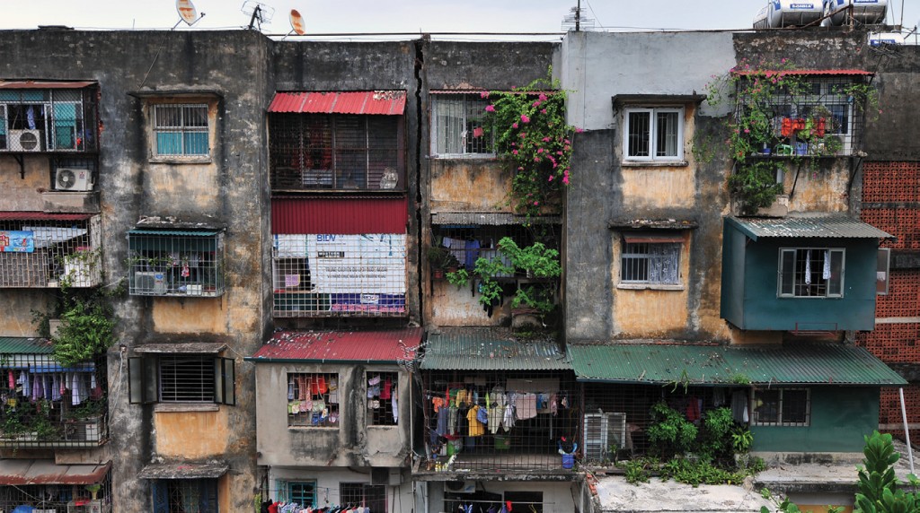 Chung cư cũ tại Hà Nội