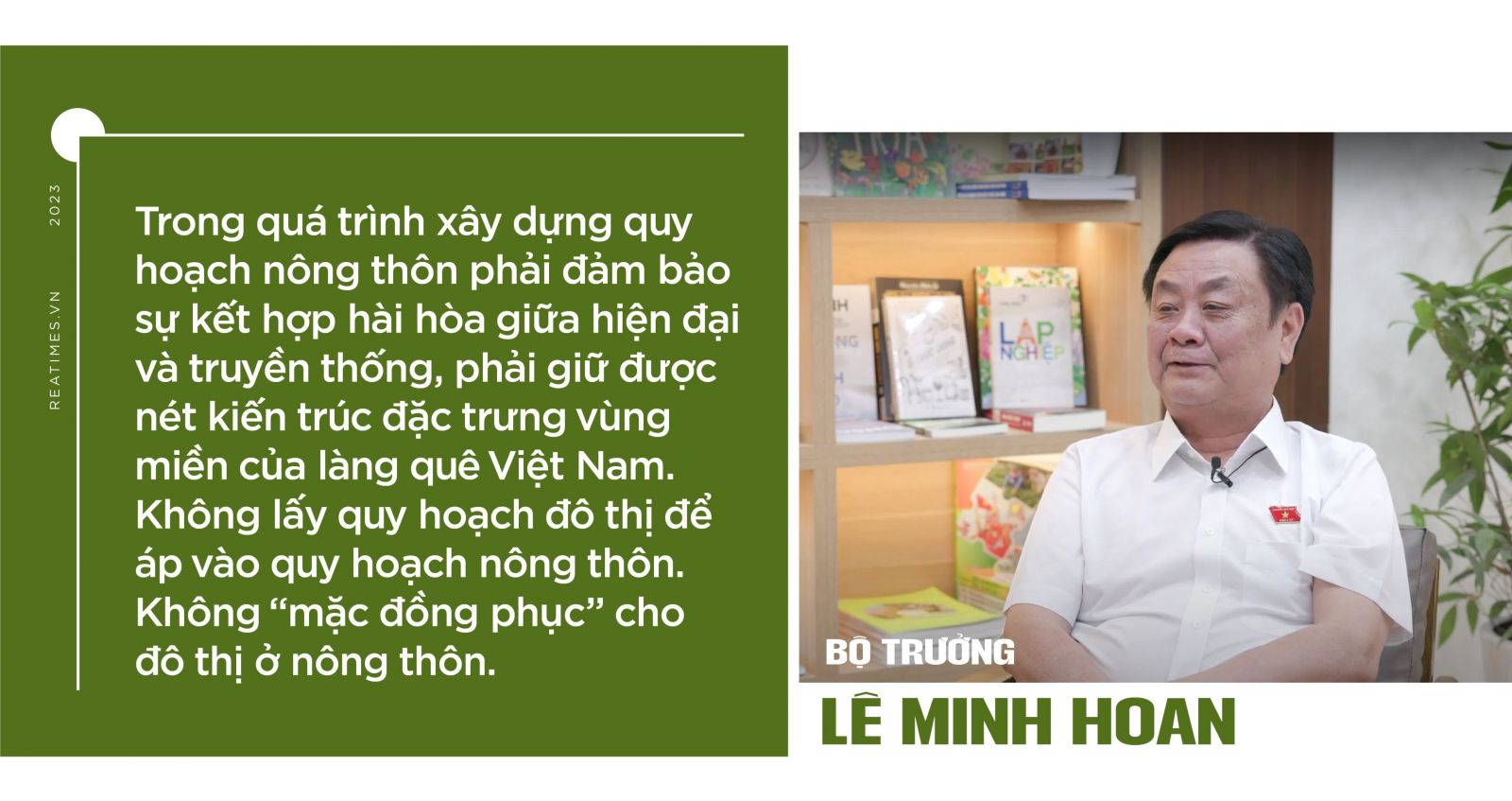 Quy hoạch Nông thôn Lê Minh Hoan