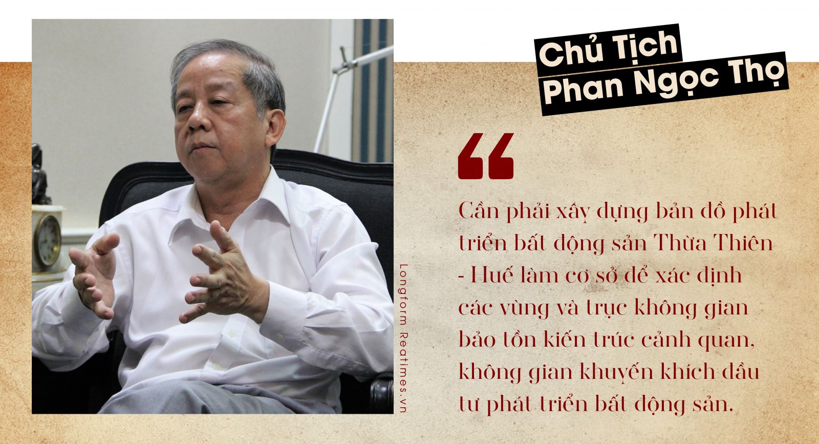 Phan Ngọc Thọ - Chủ tịch Thừa Thiên Huế - Giấc Mơ Huế - Khát Vọng Huế 31