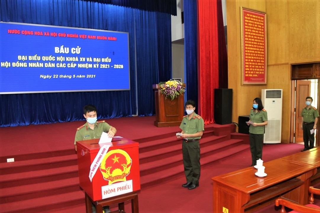 Bộ chỉ huy quân sự tỉnh Bắc Ninh bầu cử sớm