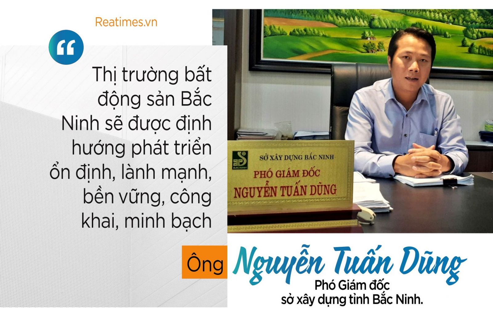 Bắc Ninh không để xảy ra tình trạng sốt giá và bong bóng bất động sản