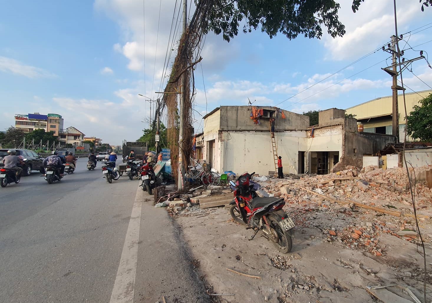 vi phạm xây dựng tại huyện Thanh Trì