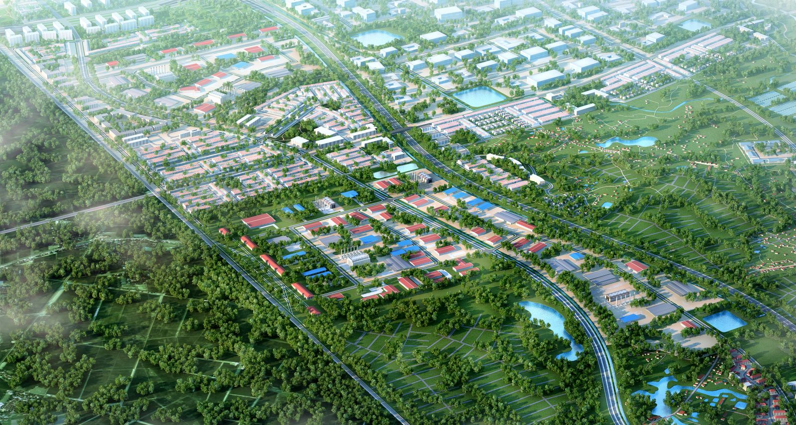 Nhiều khu đô thị tại Thái Nguyên có quy mô lên đến hàng trăm ha sẽ được hình thành trong tương lai.
