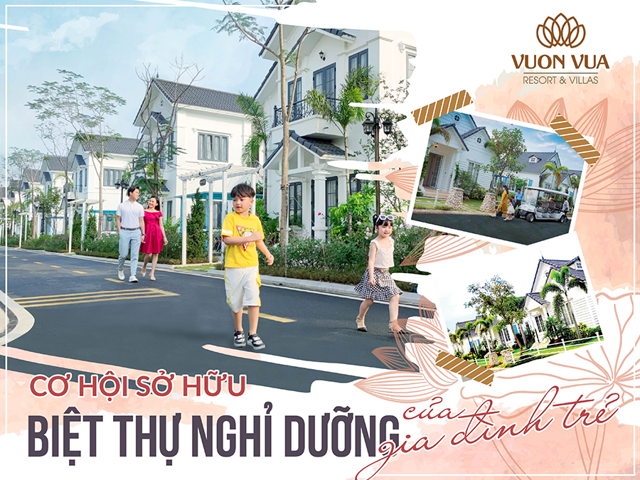 Nhiều yếu tố tự nhiên, giúp Vườn Vua trở thành trung tâm nghỉ dưỡng ven đô mới của Hà Nội và các tỉnh phía Bắc.