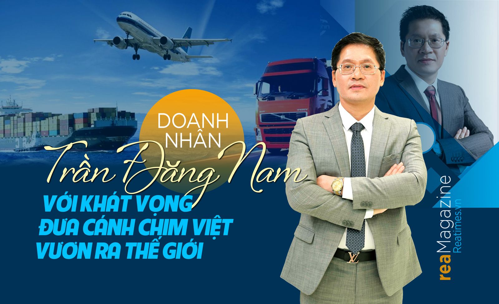 Doanh nhân Trần Đăng Nam với khát vọng đưa cánh chim Việt vươn ra thế giới