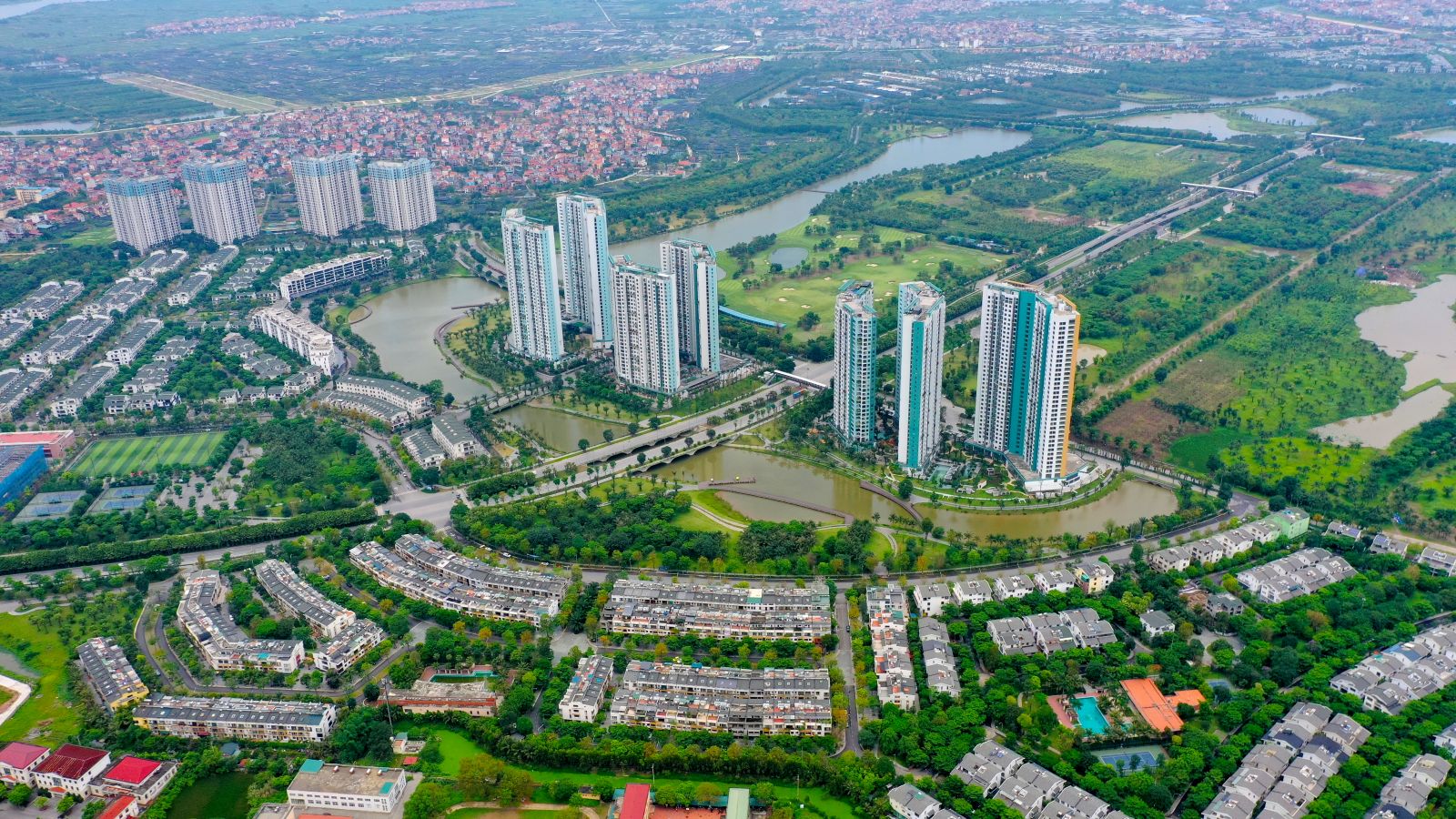 Khu đô thị Ecopark ở phía Đông Thủ đô là một kiểu mẫu điển hình về khu đô thị thông minh và đáng sống