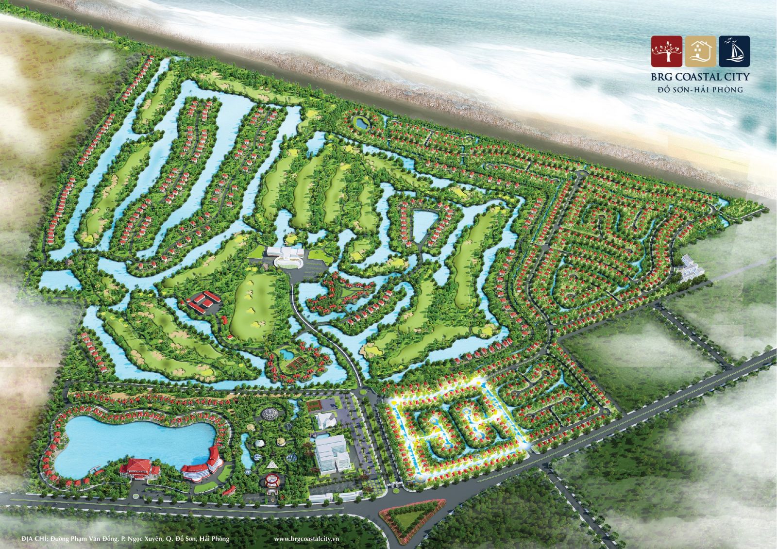 Dự án BRG Coastal City, một trong những dự án đang được nhiều nhà đầu tư chú ý tại Đồ Sơn, Hải Phòng thời gian gần đây