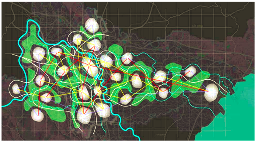 Mô hình tập hợp đô thị - Hyper City - Arata (Nhật Bản) và OMA (Hà Lan)