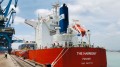 Tàu Harmony Hòa Phát hoàn thành chuyến đầu tiên, chở 80.000 tấn than cập cảng Dung Quất 