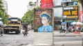 Bốt điện trên phố Hà Nội đồng loạt thành tranh cổ vũ bác sỹ chống dịch Covid-19