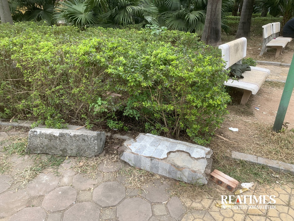 Hà Nội: Vườn hoa 52 tỷ đồng xuống cấp, để hoang lãng phí- Ảnh 5.