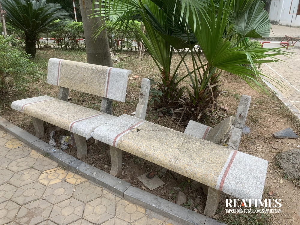 Hà Nội: Vườn hoa 52 tỷ đồng xuống cấp, để hoang lãng phí- Ảnh 6.