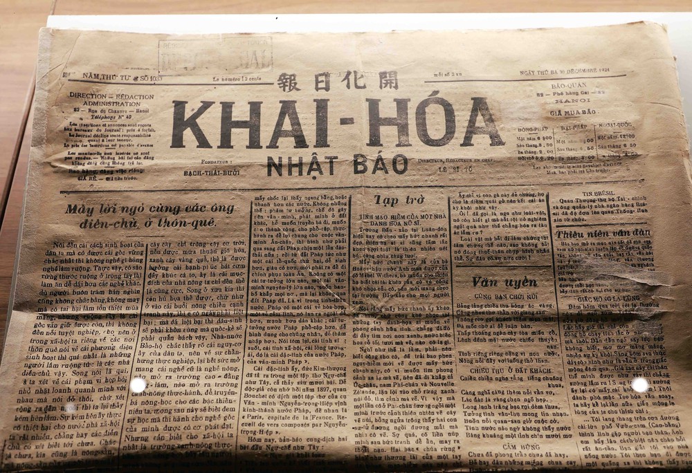 Bảo tàng Báo chí Việt Nam, "kho tư liệu sống" lịch sử báo chí dân tộc - Ảnh 5.