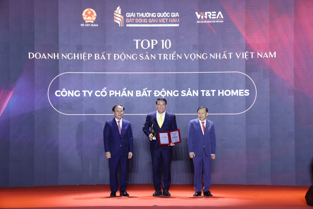 T&T Homes gặt hái thành công tại Giải thưởng Quốc gia Bất động sản Việt Nam nhờ triết lý “Tinh hoa thế giới, bản sắc Việt Nam”- Ảnh 1.