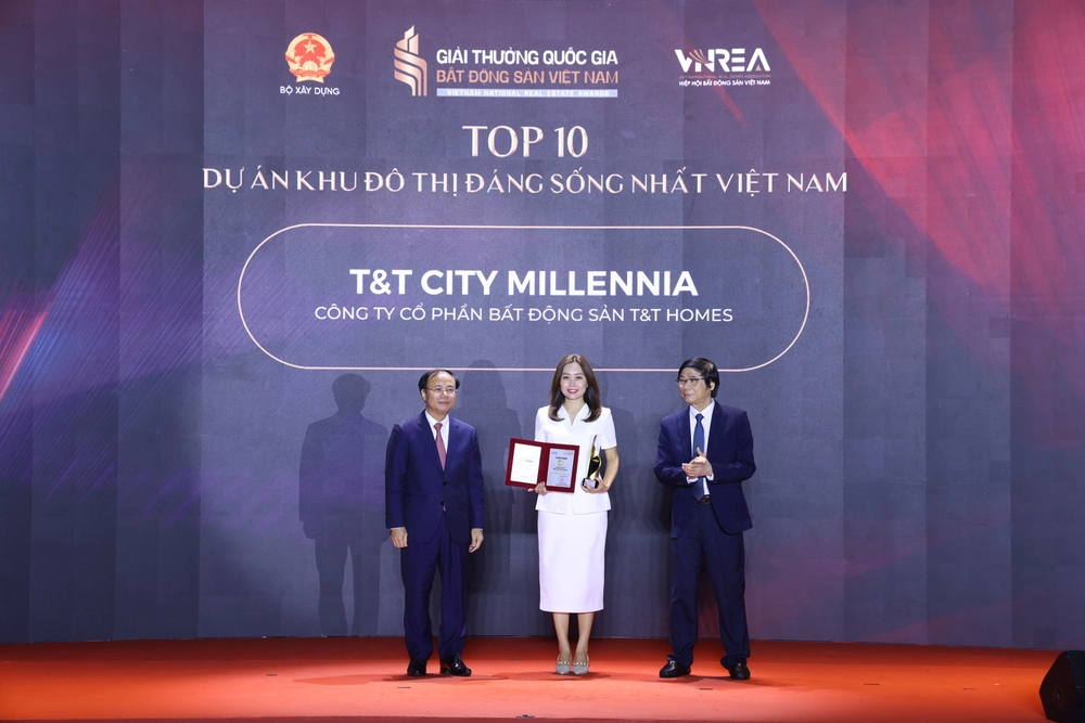 T&T Homes gặt hái thành công tại Giải thưởng Quốc gia Bất động sản Việt Nam nhờ triết lý “Tinh hoa thế giới, bản sắc Việt Nam”- Ảnh 2.