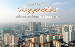 Tác động của bảng giá đất mới đến thị trường bất động sản: Hà Nội sẽ 