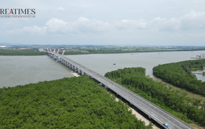 Toàn cảnh cây cầu nghìn tỷ nối Hải Phòng - Quảng Ninh trước ngày thông xe