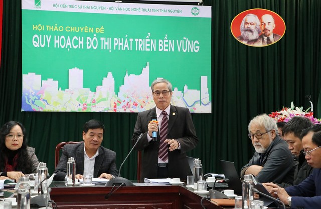 Hội thảo quy hoạch đô thị phát triển bền vững tại Thái Nguyên- Ảnh 1.