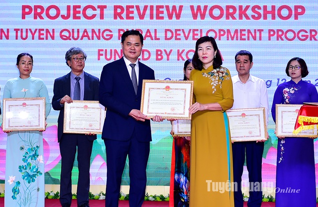 Tuyên Quang: Tổng kết dự án Chương trình phát triển khu vực nông thôn giai đoạn 2019-2023- Ảnh 7.