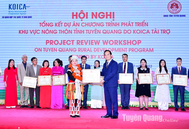 Tuyên Quang: Tổng kết dự án Chương trình phát triển khu vực nông thôn giai đoạn 2019-2023- Ảnh 9.