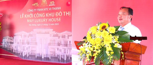 Hậu Giang khởi công khu đô thị May Luxuy House- Ảnh 2.