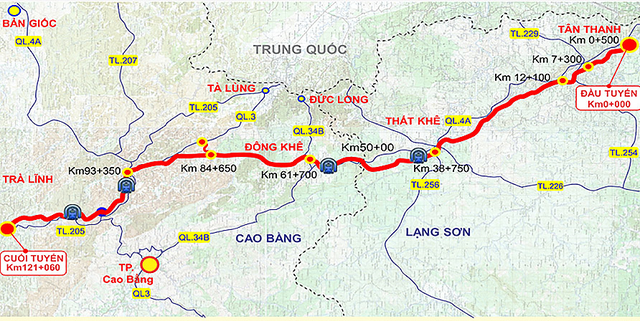 Cao Bằng: Sẵn sàng khởi công Dự án cao tốc Đồng Đăng - Trà Lĩnh ngày đầu năm mới- Ảnh 2.