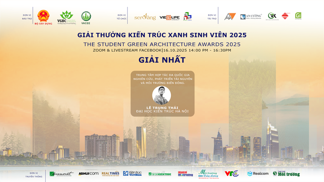 Kiến trúc xanh sinh viên 2025: Vinh danh 19 đồ án xuất- Ảnh 5. Kiến trúc xanh sinh viên 2025: Vinh danh 19 đồ án xuất- Ảnh 5.