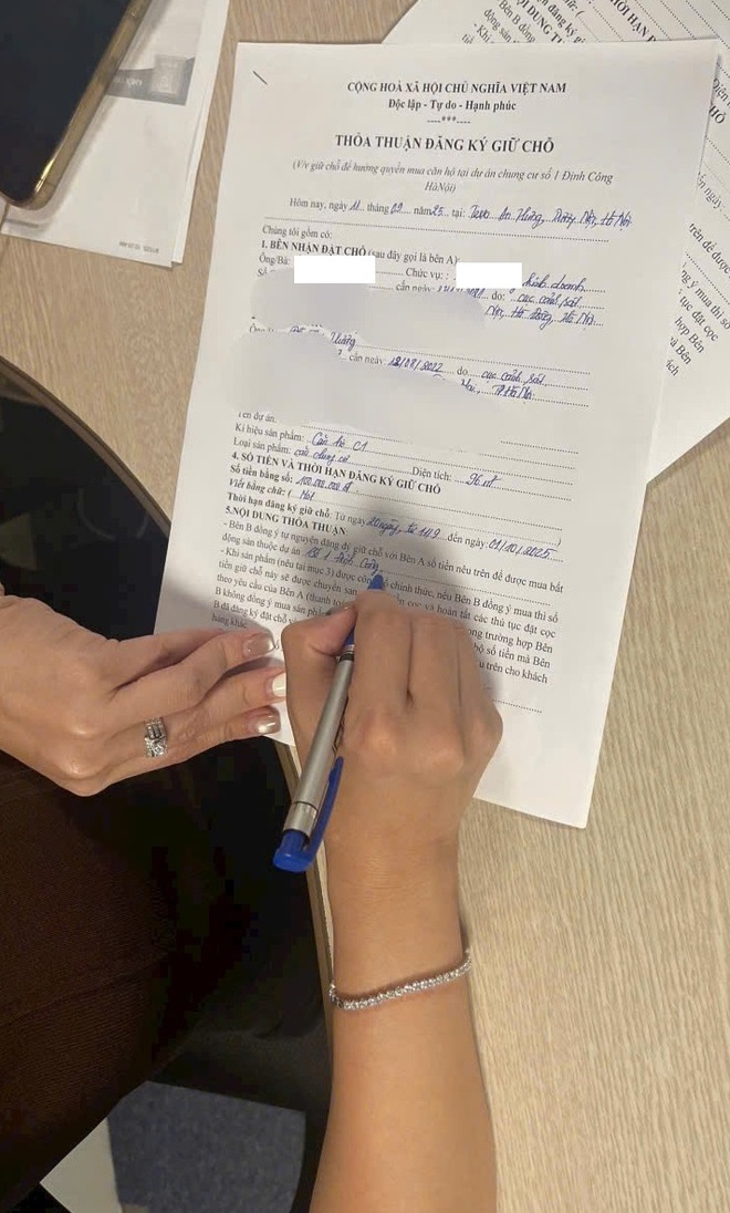 Dự án số 1 Định Công: Môi giới SGO An Thịnh tiếp tục tư vấn bán nhà "hai giá", tiền chênh ngoài hợp đồng hơn 1 tỷ đồng- Ảnh 2.