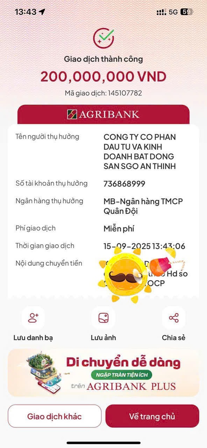 Dự án số 1 Định Công: Môi giới SGO An Thịnh tiếp tục tư vấn bán nhà "hai giá", tiền chênh ngoài hợp đồng hơn 1 tỷ đồng- Ảnh 3.