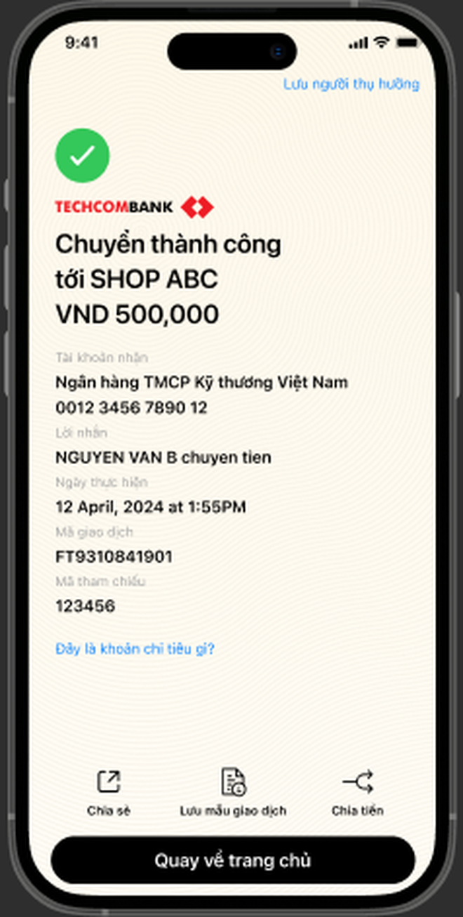Techcombank tích hợp tính năng chuyển tiền qua Messenger, nâng cao trải nghiệm giao dịch liền mạch cho khách hàng- Ảnh 3.