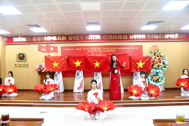 Hà Nội: Phường Yên Sở tổ chức Lễ kỷ niệm 80 năm Ngày truyền thống Công an nhân dân- Ảnh 7.
