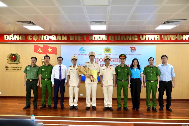 Hà Nội: Ra mắt Chi Đoàn và Chi hội Phụ nữ Công an phường Yên Sở- Ảnh 2. Hà Nội: Ra mắt Chi Đoàn và Chi hội Phụ nữ Công an phường Yên Sở- Ảnh 2.