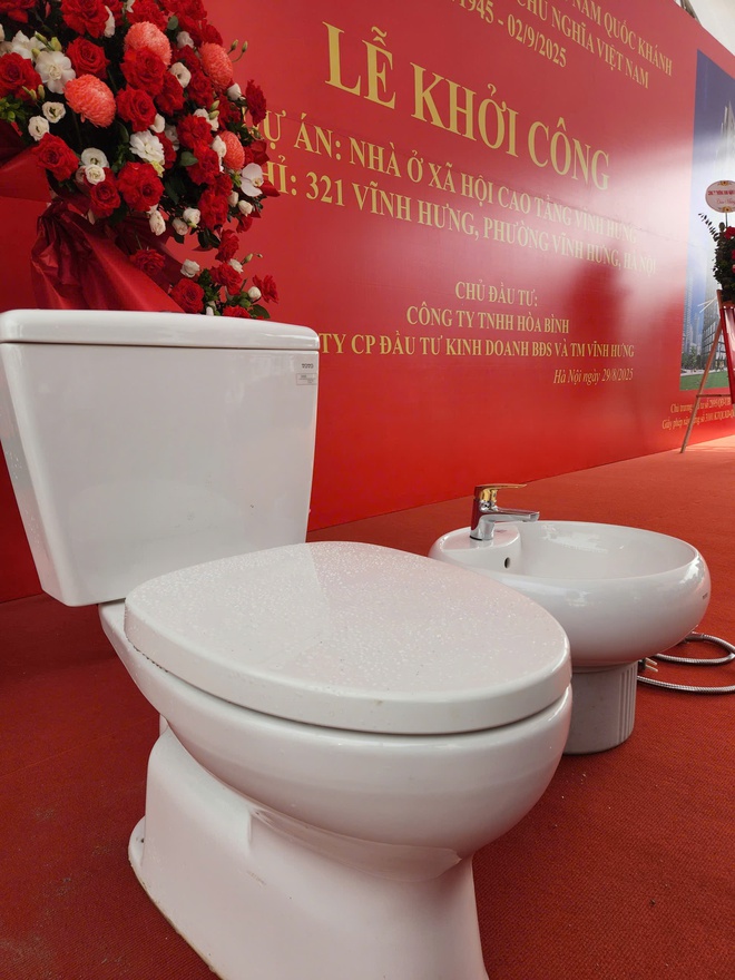 Đại gia Đường "bia" khởi công dự án nhà ở xã hội ở Vĩnh Hưng có 3 tầng hầm, thiết bị vệ sinh dát vàng- Ảnh 4. Đại gia Đường "bia" khởi công dự án nhà ở xã hội ở Vĩnh Hưng có 3 tầng hầm, thiết bị vệ sinh dát vàng- Ảnh 4.