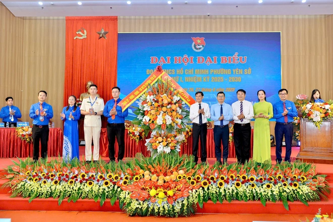 Hà Nội: Phường Yên Sở tổ chức thành công Đại hội Đoàn lần thứ I nhiệm kỳ 2025 - 2030- Ảnh 2.